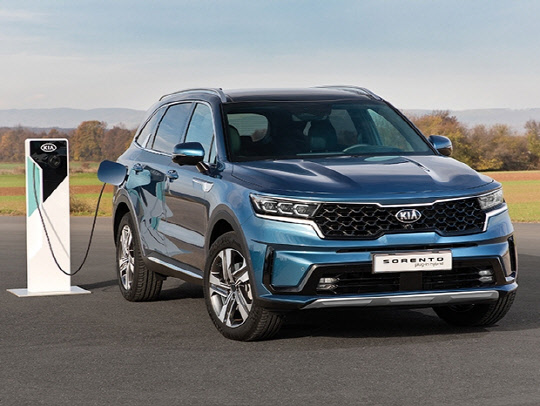 기아 쏘렌토 플러그인하이브리드 모델.<기아 제공>